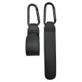 2pcs /lot Baby Stroller Hook PU Leather Cart Organizer Diaper Bag Hanger Climbing Buckle Hooks Child Pram Accessories. 