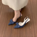 2026 Summer New Women's Sandals Comfortable and Stylish PU  Mules Outdoor Party Dresses Women's High Heels Hot Selling. 