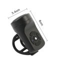 Bike Bell 120DB Burglar Vibration Alarm Bicycle  Bell for Handlebars Waterproof USB Rechargeable for Mountain Bike Scooter. 