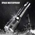 High Power Led Flashlight10000 Lumens USB Rechargable XHP90 Powerful. 