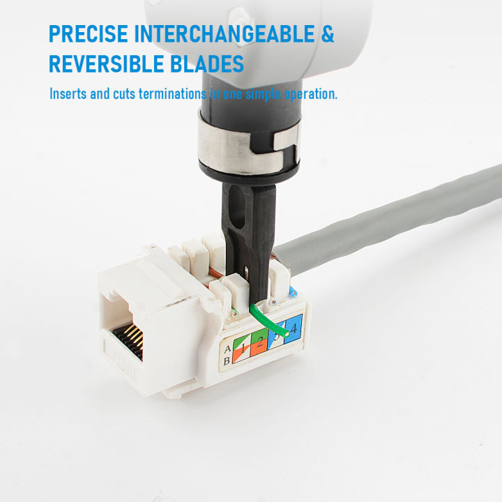 110/88/66%20Punch%20Down%20Tool%20Multifunction%20Krone%20Type%20IDC/Network%20Wire%20Cat5%20&%20Telephone%20Insertion%20Impact%20Terminal%20Tools%20-%20Image%205