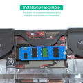 For Rog Ally Handheld Conversion 2230 to 2280 SSD Hard Drive Expansion Board  NVME M-Key M.2 PCIE 4.0 Adapter. 