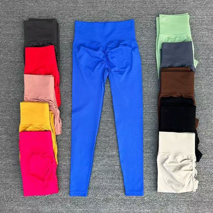 Seamless%20Sport%20Yoga%20High%20Waist%20Pants%20Leggings%20Sport%20See%20Through%20Yoga%20Gym%20Running%20Quick%20Dry%20Pants%20Scrunch%20Butt%20Pants%20-%20Image%202