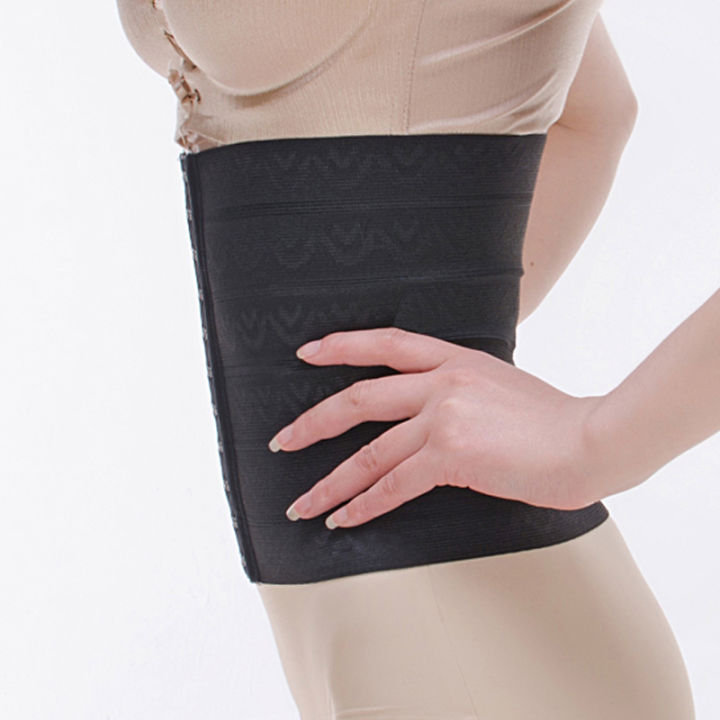 Womens%20Waist%20Trainer%20Cincher%20Body%20Shaper%20Underwear%20Lingerie%20Tummy%20Slim%20Belt%20Postpartum%20Control%20Underbust%20Steel%20Boned%20Corset%20-%20Image%206