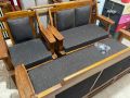 Teak sofa set with coffee table. 