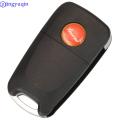 jingyuqin Xhorse XKHY02EN Wire Remote Key For Hyundai Flip 3 Buttons English. 