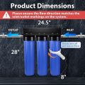 Aqua Triple Stages Jumboo Whole House Water Filter | Water Softener. 