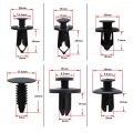 190Pcs Car Retainer Clip 6 Size Plastic Fasteners Kit 5Pcs Panel Removal Installer Hand Clip Mixed Car Body Bumper Rivet Tools. 