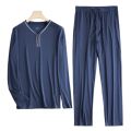 Men's Austrian Lenzing Modal Pajama Sets Luxury Sleepwear Street Ready Comfortable Loungewear. 