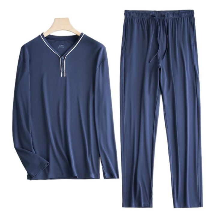 Men's%20Austrian%20Lenzing%20Modal%20Pajama%20Sets%20Luxury%20Sleepwear%20Street%20Ready%20Comfortable%20Loungewear%20-%20Image%206