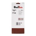 Belt sand cloth No. 120 gianttech model 723120 size 100x610mm (pack of 3 pieces). 