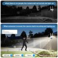 LS VISION 2K Dual Lens WIFI Solar Camera Outdoor 10X Optical Zoom Two-way Audio Color Night Vision Bulit-in Battery Security Cam. 
