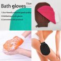 Bath exfoliating golves,shower scruber-1pis.