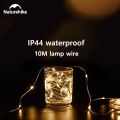 Naturehike 10m Camping String Light Ip44 Waterproof 8 Modes Atmosphere Party Lighting Warning String Lamp Outdoor Tent Lantern. 