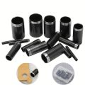 15 Sizes Round Hole Punch(1-15mm), Hollow Punch Cutter Tool Set with Storage Case, Leather Hole Punch, Leather Craft Die Cutter.