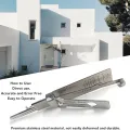 Lockpicking Lock Decoder SS001 O-ring Pickup Kit Pick Locksmith Tools Key Decoder Precision Hook Door Maintenance Repair Tools.