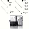 11pcs Mini Precision Screwdriver Set, Small Screwdriver Set For Electronics, Toys, Computer, Watch Repair, Upgrade Red Box Tough. 