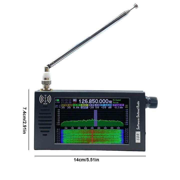 DSP%20SDR%20Radio%20Receiver%20Portable%20Shortwave%20Radio%20Rechargeable%20Shortwave%20AM%20FM%20DSP%20Radio%20with%20Headphone%20Antenna%20Jack%20for%20Hiking%20-%20Image%206