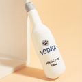 1pc Wine Bottle Design Pet Grinding Teeth Plush Toy, Durable Chew Toy For Dog Interactive Supply. 