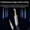Gold Plated Aux Adapter Cable, 3.5mm to 6.35 Mm, 3.5 Jack to 6.5 Jack, Male to Male, Audio to Amplifier Cable.