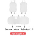 car seat cover cushion For Tesla Model 3/Model Y 2019-2026 juniper Ice Silk Seat Cover breathable seat car Interior accessories.