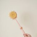 Two Sided Shower Body Brush Silicone Long Handle Bathroom Wash Brush Bathing Massage Back Body Exfoliating Brush Bath Supplies. 