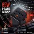 SIGMA.PD.50 , 50,000 mAH POWER BANK FOR LAPTOP , MOBILES EVERY THING PD+QC + LED DISPLAY + LED TORCH + 65W ! 50K mAH POWER STATION , THE BOSS OF POWER BANK !. 
