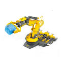 DIY Assembly 3 In 1 Cool Robot Hydraulic Manipulator Arm Toy Robot STEM Kit Engineering Scientific Robot Building Sets For Kids. 