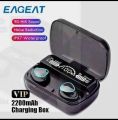 M10 TWS earbuds Wireless Bluetooth earbuds with 500mAh charging Box Stereo Sports waterproof. 