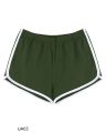Summer Women's Casual Solid Cotton Shorts Yoga Gym Workout Fitness Pants Loose Student Comprehensive Training Short.