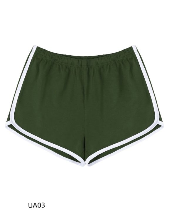 Summer%20Women's%20Casual%20Solid%20Cotton%20Shorts%20Yoga%20Gym%20Workout%20Fitness%20Pants%20Loose%20Student%20Comprehensive%20Training%20Short%20-%20Image%207