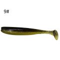 10Pcs/Bag 70mm 90mm 120mm Swim Bait Lure Soft Plastics 2 Inch Saltwater Paddle Tail Swimbait.