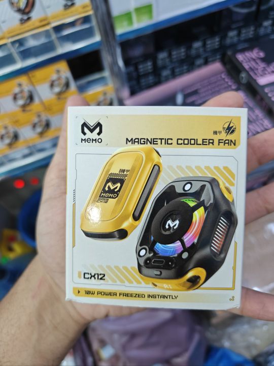 MEMO%20CX12%20Magnetic%20Mobile%20Cooling%20Fan%2010W%20%7C%20Semiconductor%20Phone%20Cooler%20with%20Built-in%20Battery%20%7C%20RGB%20Gaming%20Cooler%20%7C%20Silent%20Mobile%20Radiator%20for%20PUBG,%20Free%20Fire%20&%20Mobile%20%7C%20Android%20&%20ios%20Compatible%20-%20Image%206
