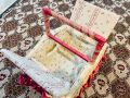 Baby Basket, beautiful baby basket, new born cloth storage, Gift for new born. 