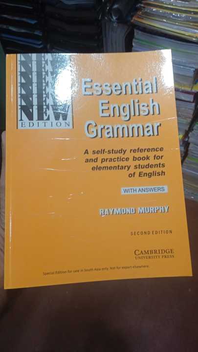 Essential english grammer book