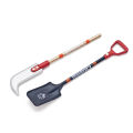 Simulated Zinc Alloy Shovel Knife Decoration for 1/10 1/8 RC Crawer Tracked Vehicle Axial SCX10 90046 D90 Rgt Traxxas Trx4.