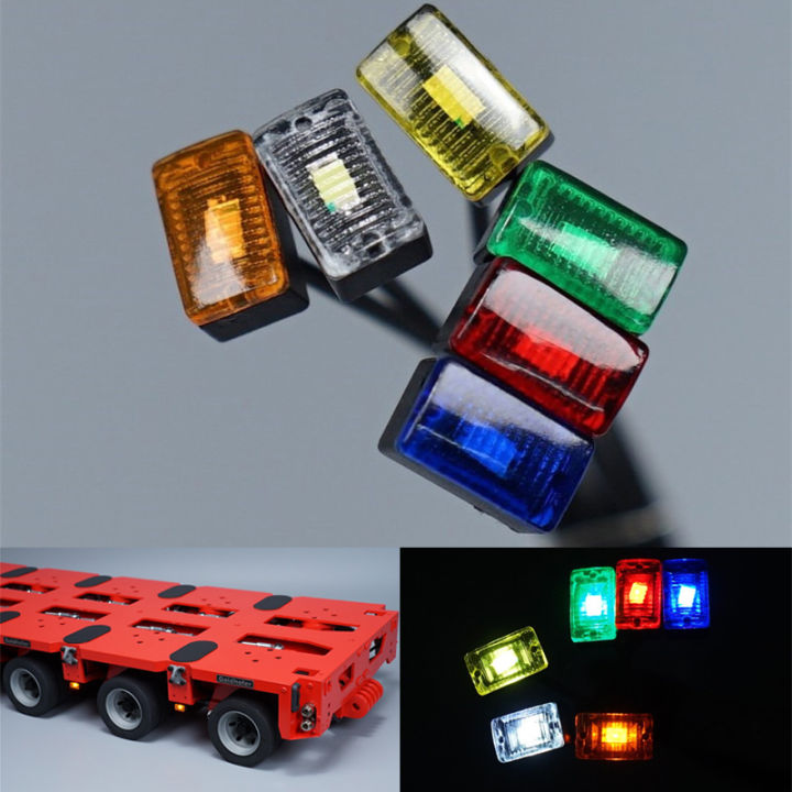 LED 3V Position Lights Side Lamp Warning Light Decorate for 1/14 Tamiya ...