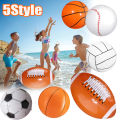 Inflatable Beach Ball Football Baseball Rugby Basketball Swimming Pool Inflatable Toy Ballon Hello Summer Sports Kids Balon.