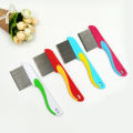 Fine toothed stainless steel needles comb out eggs catch lice comb.