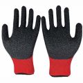 1 Pair High Quality Red Nylon China Safety Hand Gloves,  Use For All Work Protect Your Hand Safely. 