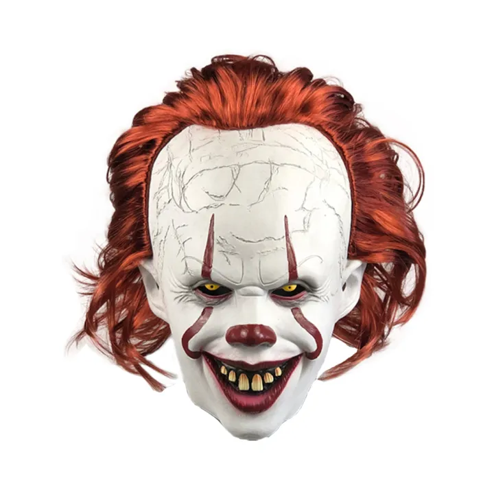 Creepy%20Pennywise%20Joker%20Mask%20Cosplay%20Horror%20Evil%20Demon%20Clown%20Killers%20Latex%20Helmet%20Halloween%20Carnival%20Party%20Costume%20Props%20s%20-%20Image%206