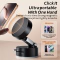 Double-Sided Vacuum Magnetic Suction Bracket,Suction Cup Bracket, Car Mobile Phone Bracket, Desktop Holder，Foldable Bracket. 