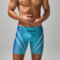 Men's Quick-Dry Brief Swimming Trunks Beach Surf Competition Thermal Inner Belted Swimwear. 