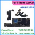 Unlocked For iPhone XR XS Motherboard Free Clean iCloud Support update For iphone X XS Max With/No Face ID Logic board MainBoard. 