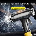 EAFC Car Safety Hammer Car Window Breaker Emergency Hammer Seat Belt Cutter Suitable for Car Rescue Escape Rescue Safety Hammer. 