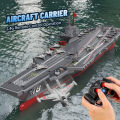JJRC S19 RC Aircraft 2.4G Remote Control Battleship Boat RC Boat Auto Water Sensor Carrier Boat Toys  for Kids Boys. 