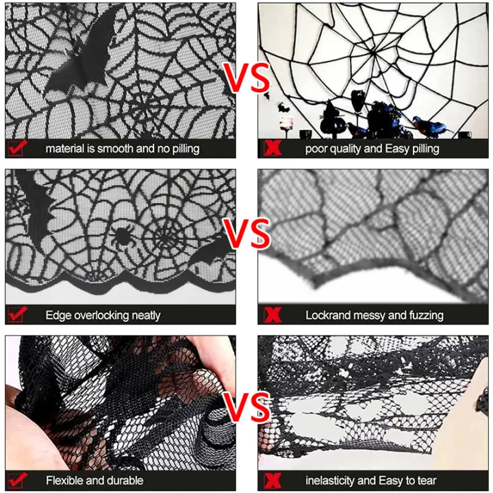 1%20Piece%20Halloween%20Lace%20Tablecloth%20Bat%20Net%20Skull%20Pattern%20Rectangular%20Shape%20For%20Party%20Decoration%20Haunted%20House%20Pumpkin%20Design%20-%20Image%206