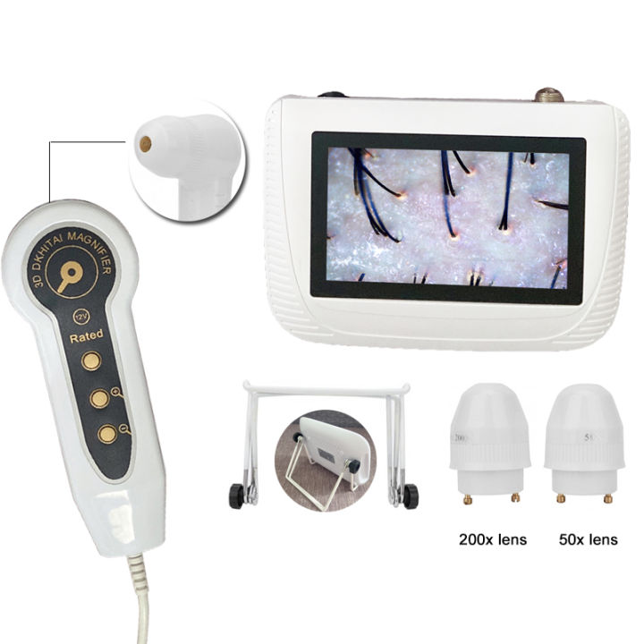50X/200X%20Portable%20Skin%20Analyzer%20Machine%205%20inch%20Scalp%20Detector%20Hair%20Follicle%20Oil%20Moisture%20Tester%20Skin%20Care%20Monitor%20Rechargeable%20-%20Image%204