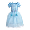 Children Princess Fancy Costume Girls New Rapunzel Anna Dress Kids Christmas Cosplay Belle Aurora Sofia Birthday Party Clothes. 