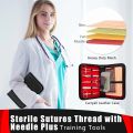 Survival Medical Suture Practice Kit for Students - Suture Practice Kit for Suture Training, Full Set of Essentials Stainless Suturing Tools, Suture Pad, Gifts for Medical Students

￼

￼

￼

￼

￼

￼

￼. 